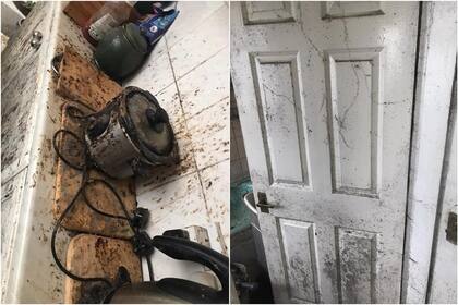 Así lucía el departamento antes de la limpieza (Foto: Facebook @mykindofcleanltd)