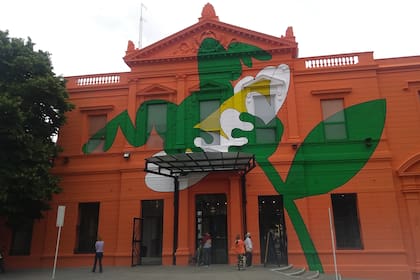 Así lucía el frente del Centro Cultural Recoleta hasta diciembre pasado