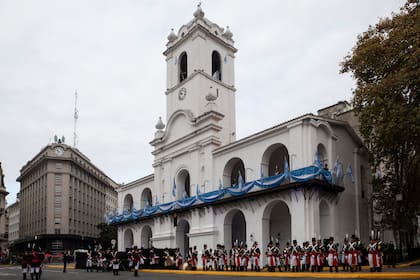Así lucía el Museo del Cabildo este 25 de Mayo