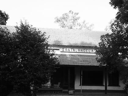 Así lucía la fachada de la estancia cuando los Battaglino la compraron.