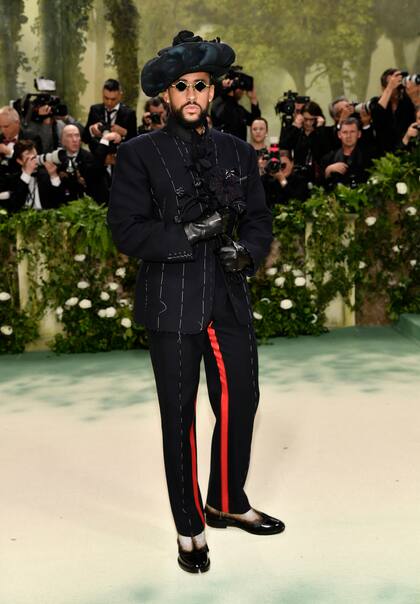 Así lució Bad Bunny en la Met Gala 2024