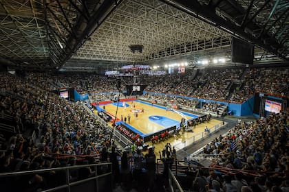 Así lució el Polideportivo Islas Malvinas y para el domingo se espera un clima mucho mejor