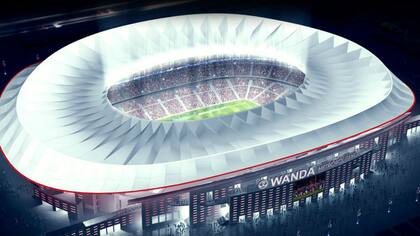 Así lucirá la nueva cancha de Atlético de Madrid