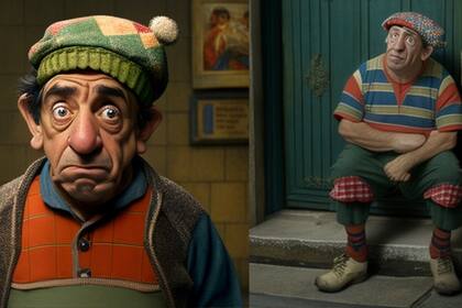 Así luciría el Chavo del 8 si fuera adulto, según la imagen que generó la inteligencia artificial