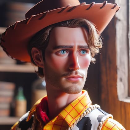 Así luciría Woody si fuese una persona de verdad