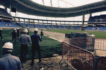Así marchan las obras en el estadio municipal Joao Havelange