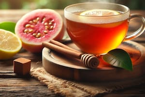 Así podés preparar el té de guayaba para controlar el colesterol