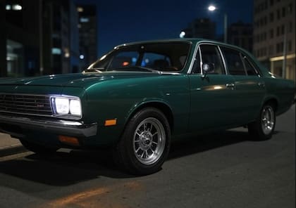 Así podría verse el Chrysler Valiant modelo 2025, según la IA de Grok