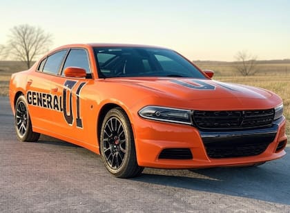 Así podría verse el Dodge "General Lee" modelo 2025