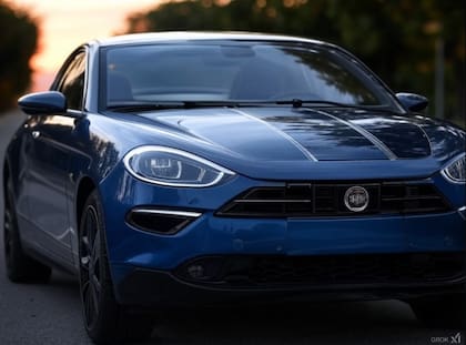 Así podría verse el Fiat1600 modelo 2025, según la IA