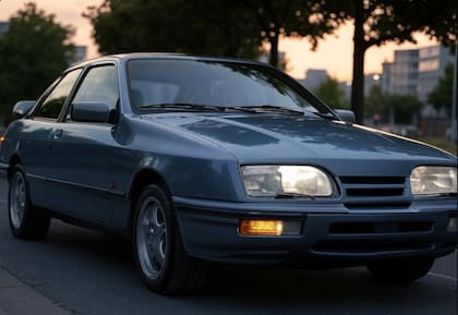 Así podría verse el Ford Sierra XR4 modelo 2025, según la IA de Grok