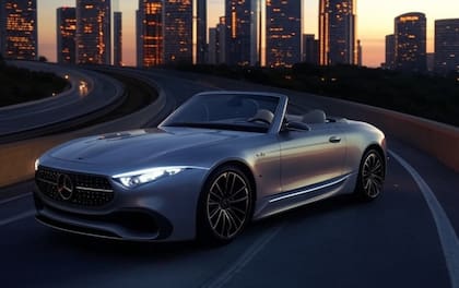 Así podría verse el Mercedes Benz 280 SL modelo 2025, según la IA