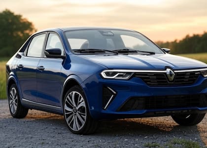 Así podría verse el Renault 12 modelo 2025, según la IA