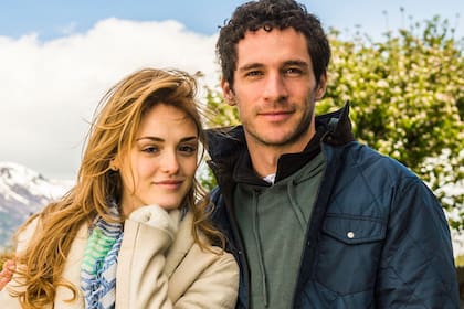 Así posó Michel para la gráfica de la telenovela