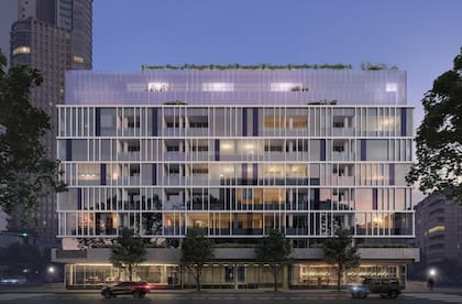 Así quedará el edificio donde funcionaban las oficinas de Mercedes que ahora será reconvertido en viviendas