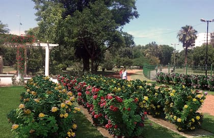 Así quedará el jardín del parque Chacabuco