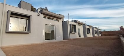 Así quedaron algunas de las casas de la primera etapa del programa