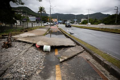 Así quedaron los caminos luego de los más de 300mm caídos