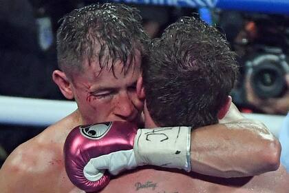 Así quedaron los rostros de Canelo y Golovkin tras la pelea