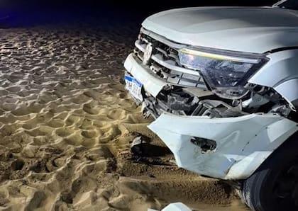 Así quedaron los vehículos involucrados en el choque de La Frontera