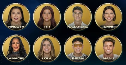 Así quedó conformada la nueva placa negativa de Gran Hermano