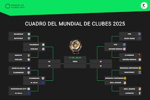 Así quedó conformado el cuadro de cuartos de final del Mundial de Clubes 2025, con los mejores ocho equipos del torneo