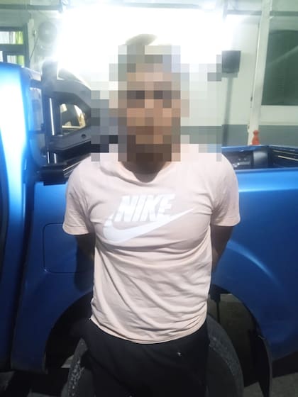 Así quedó detenido el delantero de Huracán Agustín Curruhinca