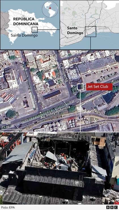 Así quedó el lugar