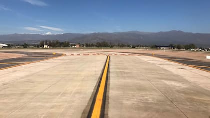 Así quedó el aeropuerto de Mendoza