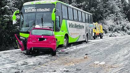 Así quedó el auto luego del accidente del piloto de TC.