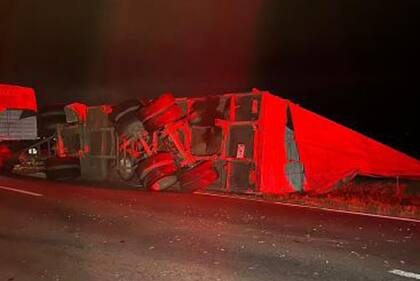 Así quedó el auto que manejaba Carlos Achetoni
