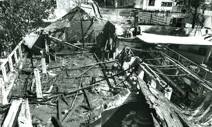 Así quedó el boliche tras el incendio