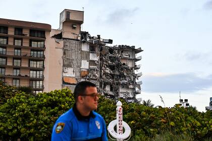 La zona fue cercada y cerrada al tránsito