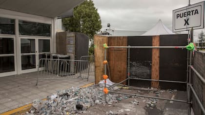 Así quedo el predio de Costa Salguero luego de la fiesta