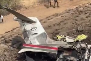 Se estrelló un avión comercial en Colombia: entre los pasajeros había un congresista