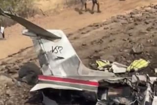 Tragedia en la India: así fue el momento del accidente aéreo en el que murió un viceprimer ministro estatal