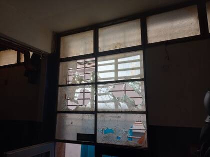 Así quedó la alcaidía de Villa Urquiza tras los disturbios