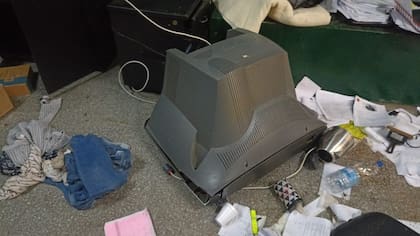 Así quedó la alcaidía de Villa Urquiza tras los disturbios