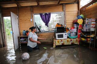 Más de 2200 evacuados en toda la provincia por las inundaciones