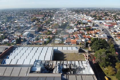 La planta está ubicada en Avenida Calchaquí y Madres de Plaza de Mayo, Quilmes