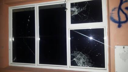 Así quedó la residencia de Alicia Kirchner tras los incidentes