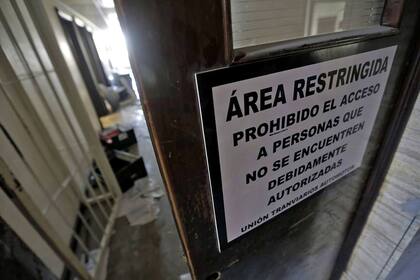 Así quedó la sede de la UTA luego de los destrozos