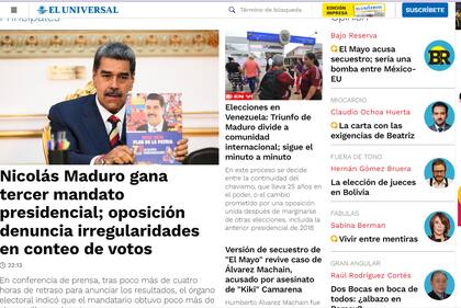 Así reflejaron los medios del mundo el triunfo de Maduro en Venezuela