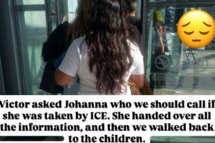 Así relató Felicia en sus redes sociales la historia de Johanna