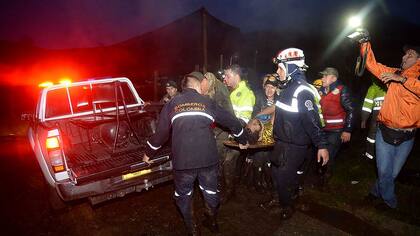 Así rescataban a los sobrevivientes de la tragedia