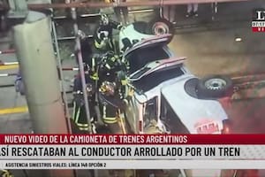 Así fue el impresionante choque de la camioneta de Trenes Argentinos contra una formación del Roca: detalles del rescate