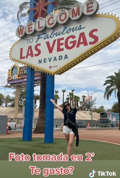 Así salió la fotografía de la tiktoker