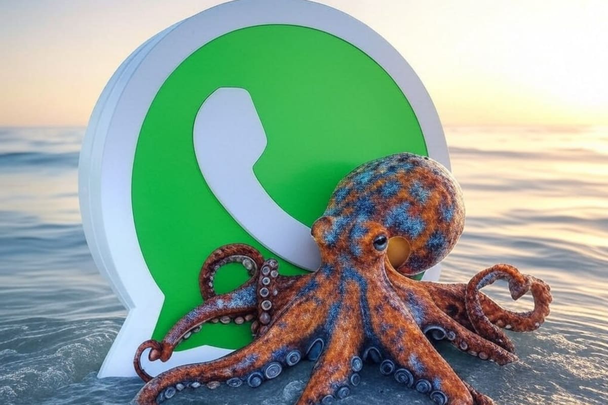 Descubre cómo activar el 'modo pulpo' en WhatsApp y personaliza tu logo