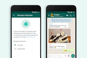 Así se activa la nueva función que permite crear mensajes que se autoeliminan después de 7 días en un chat grupal o individual en Whatsapp
