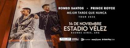 Así se anunció la llegada de Romeo Santos y Prince Royce a Buenos Aires